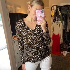 Leopard print long sleeve